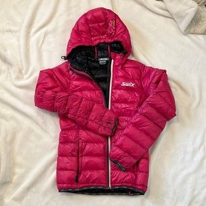 Swix hot pink ski jacket